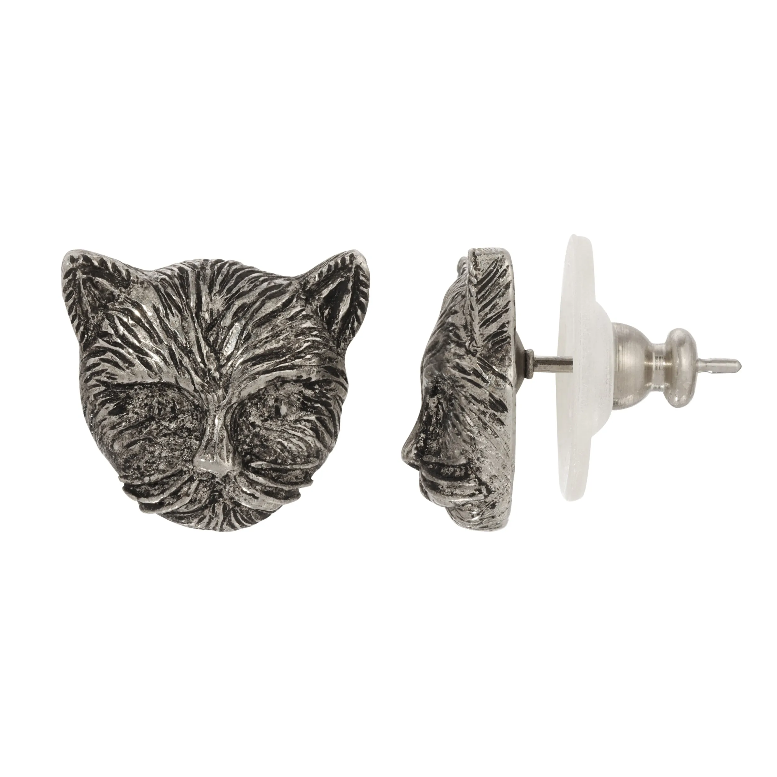 1928 Jewelry Cat Stud Earrings