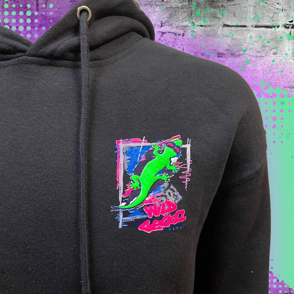 1989's Gecko Graffiti Black Hoodie