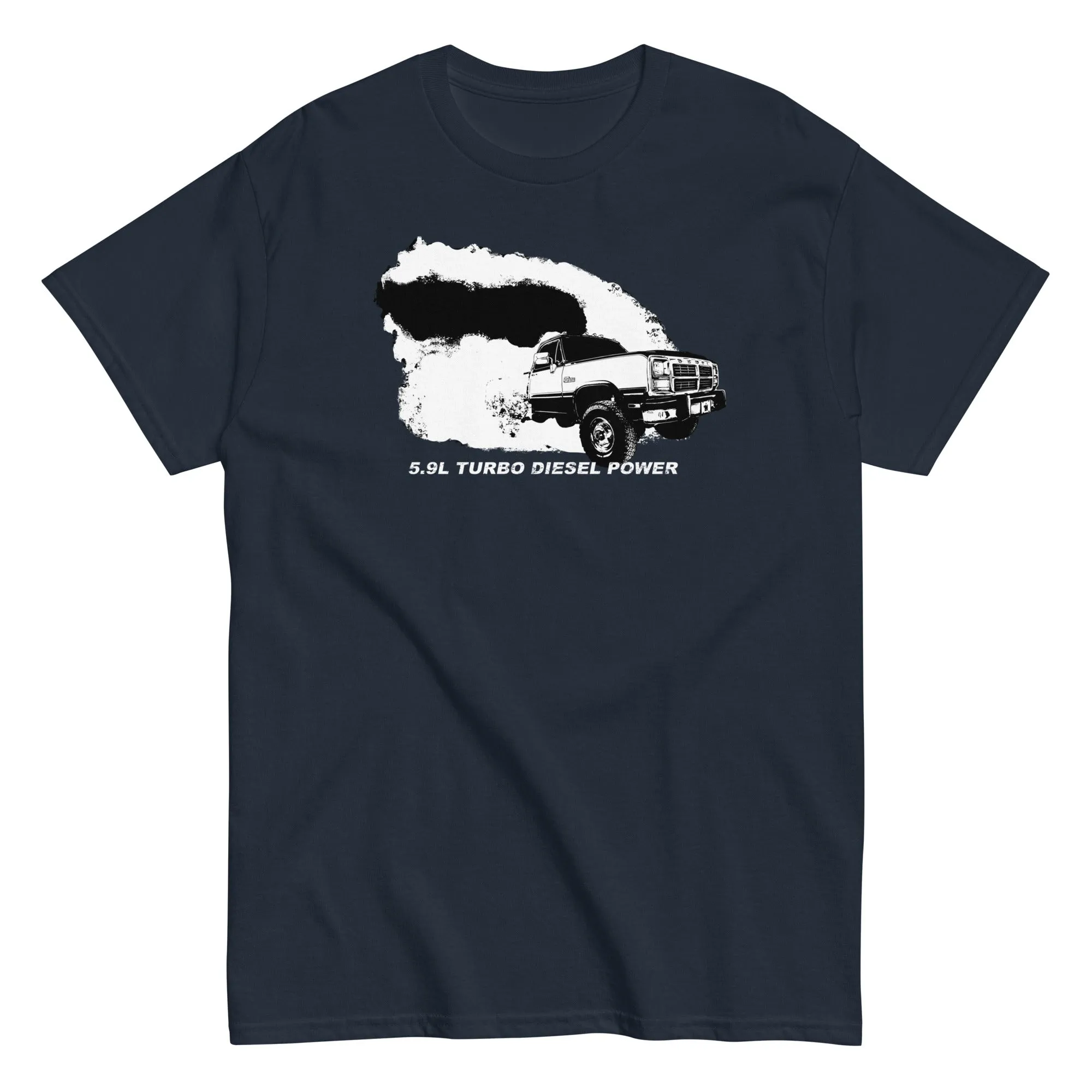 1st Gen 5.9 Diesel Truck Rolling Coal Burnout T-Shirt