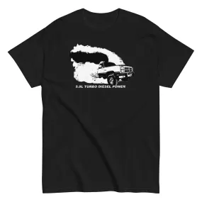 1st Gen 5.9 Diesel Truck Rolling Coal Burnout T-Shirt