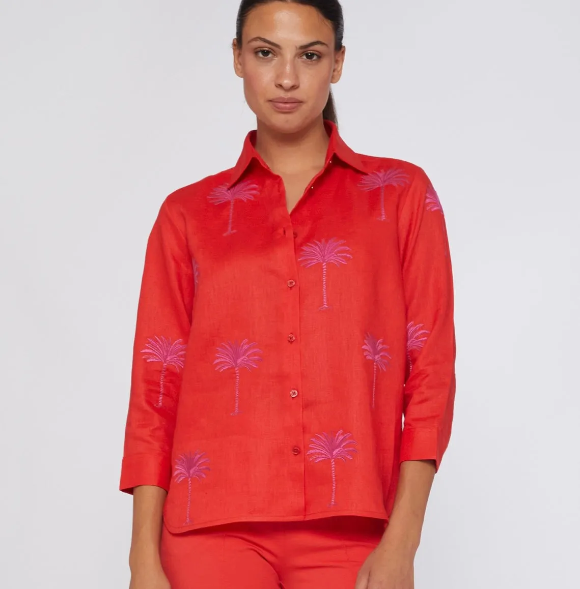 30978 Sara Embroidered Shirt