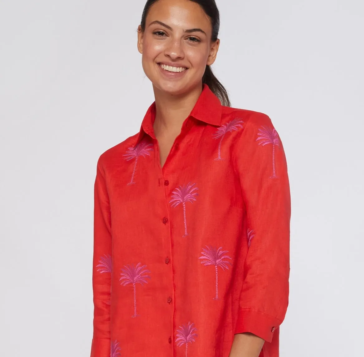 30978 Sara Embroidered Shirt