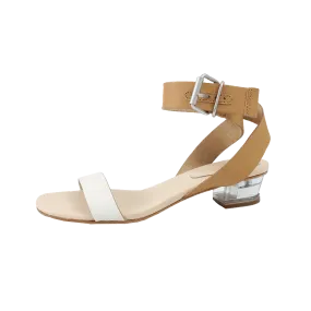 30MM Lucite Heel Sandal