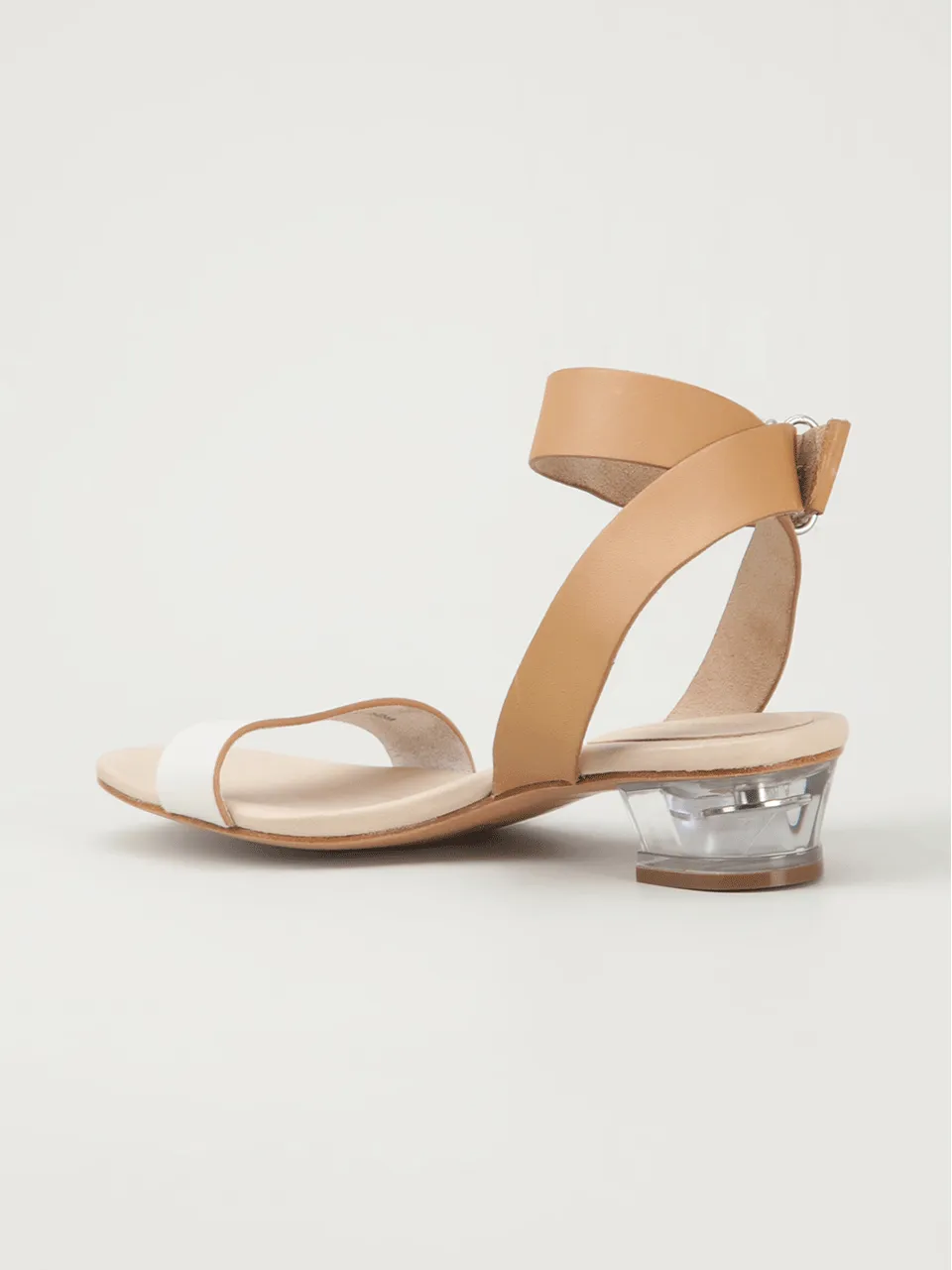 30MM Lucite Heel Sandal