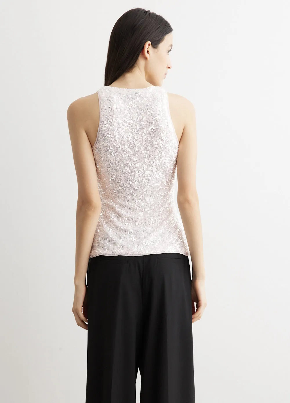 3D Sequins Top