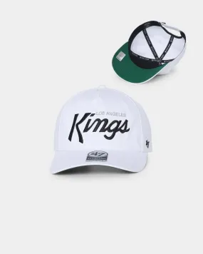 47 Brand Los Angeles Kings Vintage Nantasket Script '47 Captain DTR Snapback White