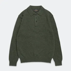 9G Knit Polo - Green