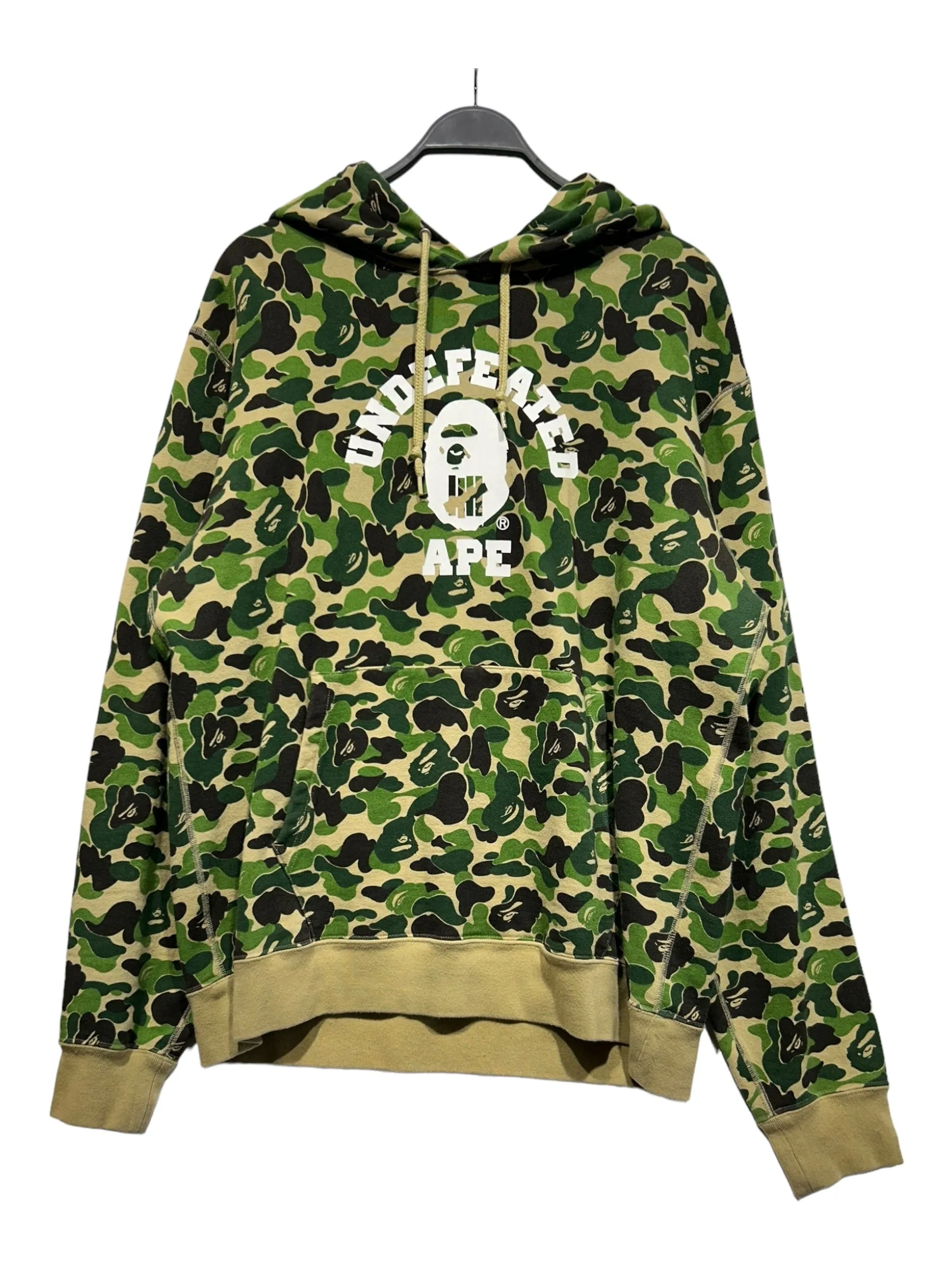 A BATHING APE/UNDEFEATED/Hoodie/XXL/Camouflage/Cotton/GRN/ABC CAMO