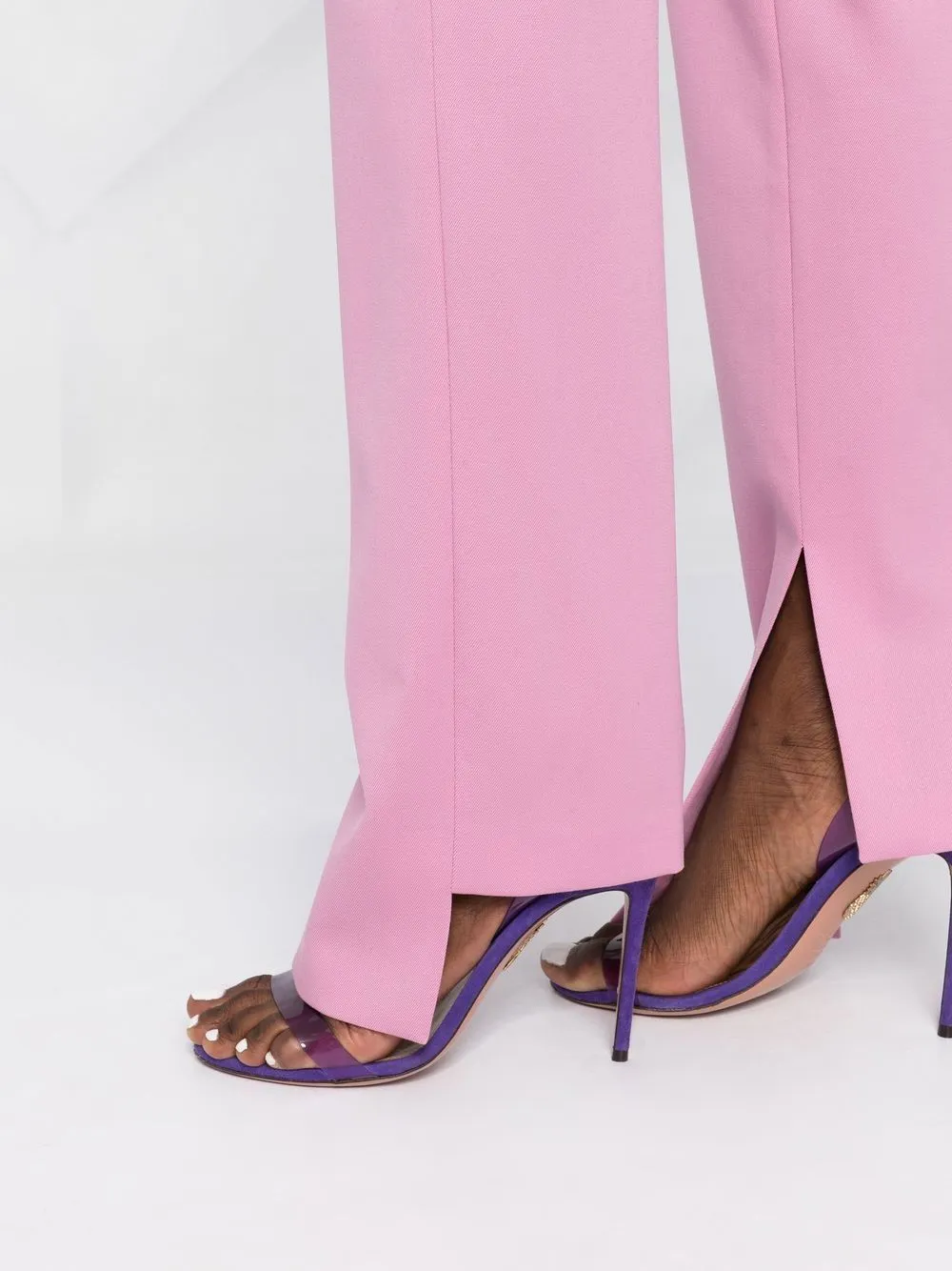 ABRAM SLIT DETAIL TAILORED TROUSERS