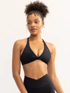 Activate Twist Sports Bra - Black