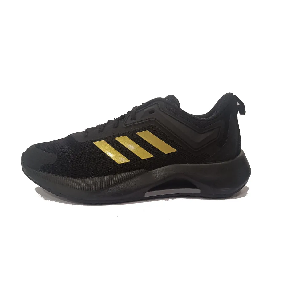 Adidas Men's Tor Star Running Shoe (Core Black/Gold Metallic/Grey)