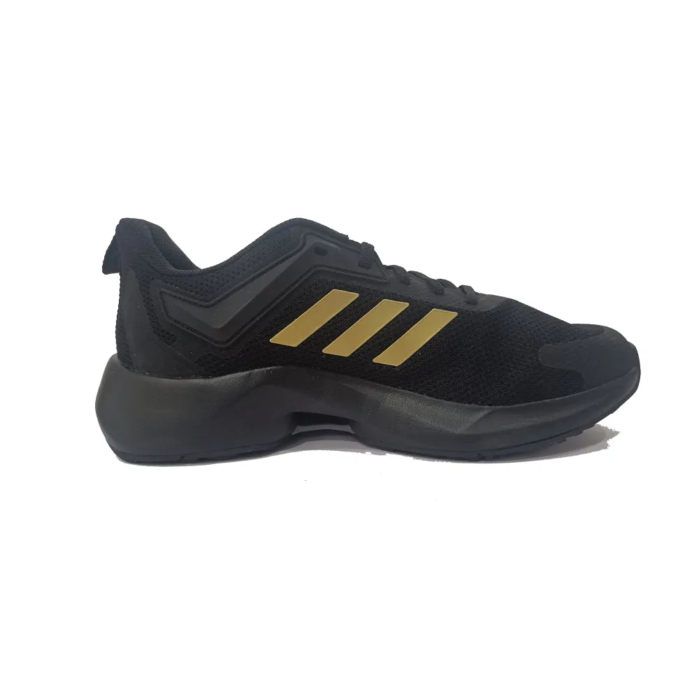 Adidas Men's Tor Star Running Shoe (Core Black/Gold Metallic/Grey)