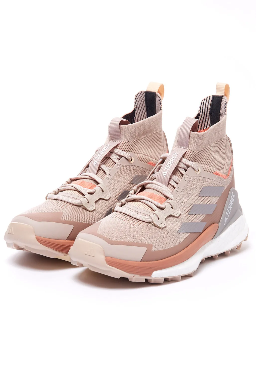 adidas TERREX Free Hiker 2 Women's Boots - Wonder Taupe/Taupe Met./Impact Orange