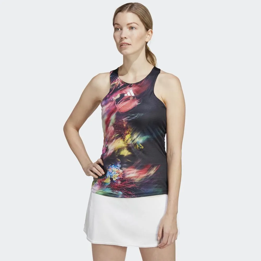 adidas Women's Melbourne Y Tank - Multi/Black