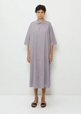 Adria Cotton Dress — Purple