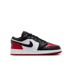 Air Jordan 1 Low GS Bred Toe 2.0