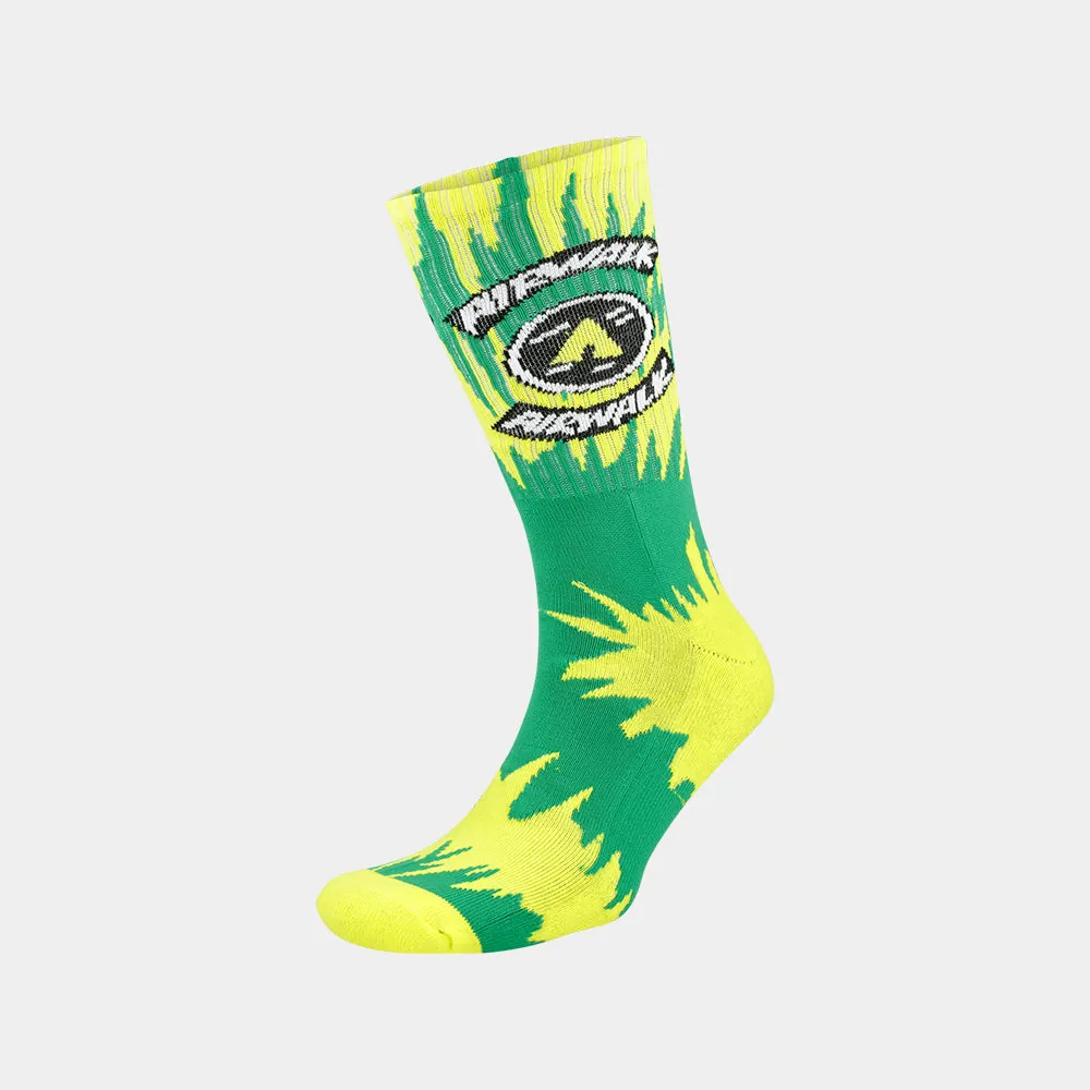 Airwalk Unisex 3 Pack Logo Sock Green/Multi _ 181761 _ Green