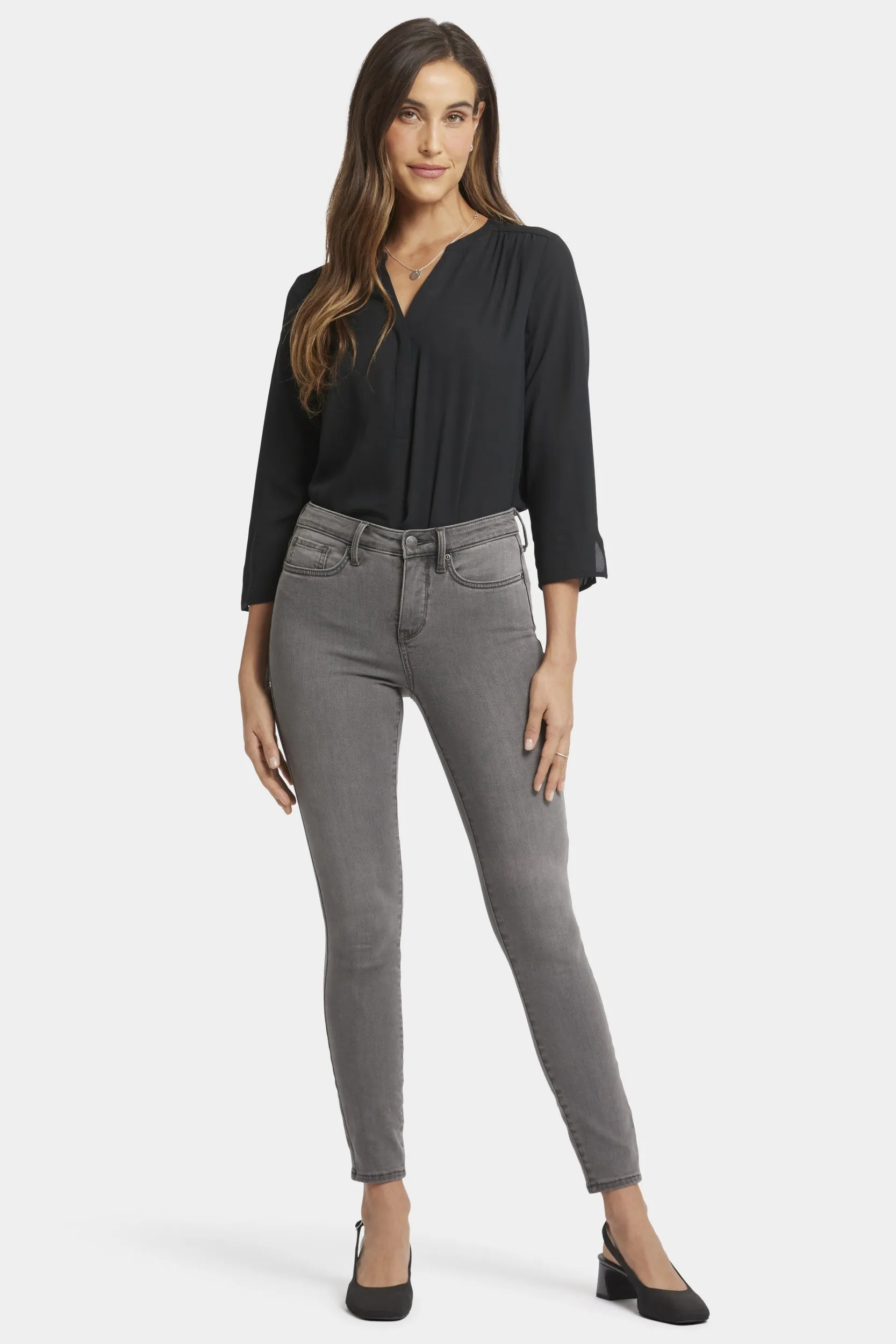 Ami Skinny Jeans Grey Sure Stretch® Denim | Highlands