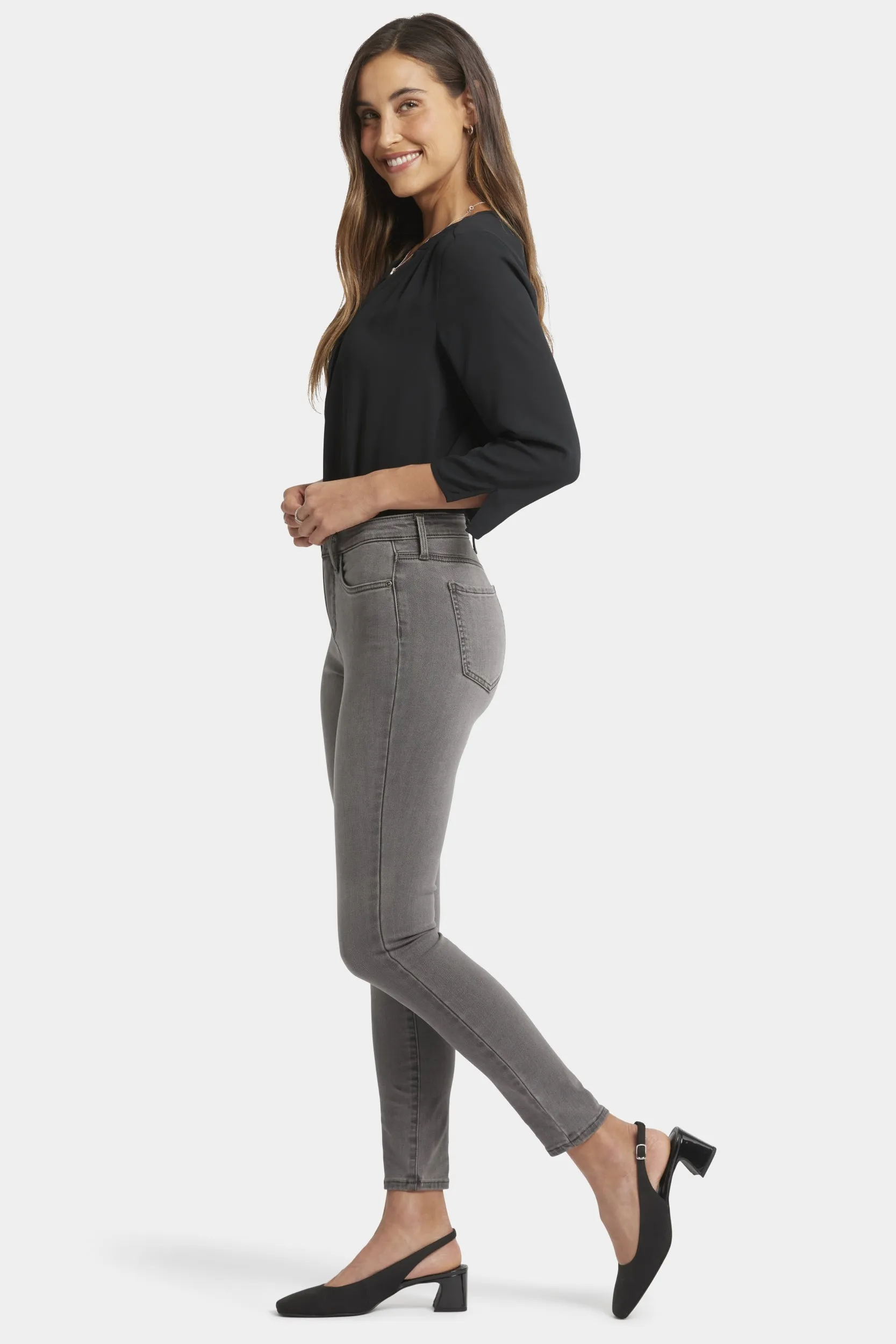 Ami Skinny Jeans Grey Sure Stretch® Denim | Highlands