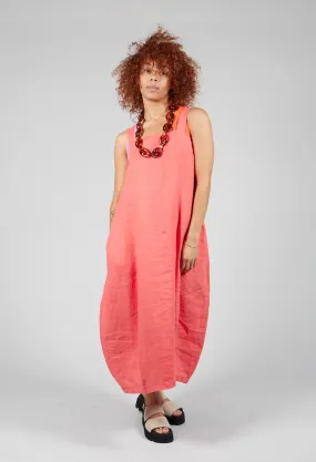 Anguille Dress in Nectarine