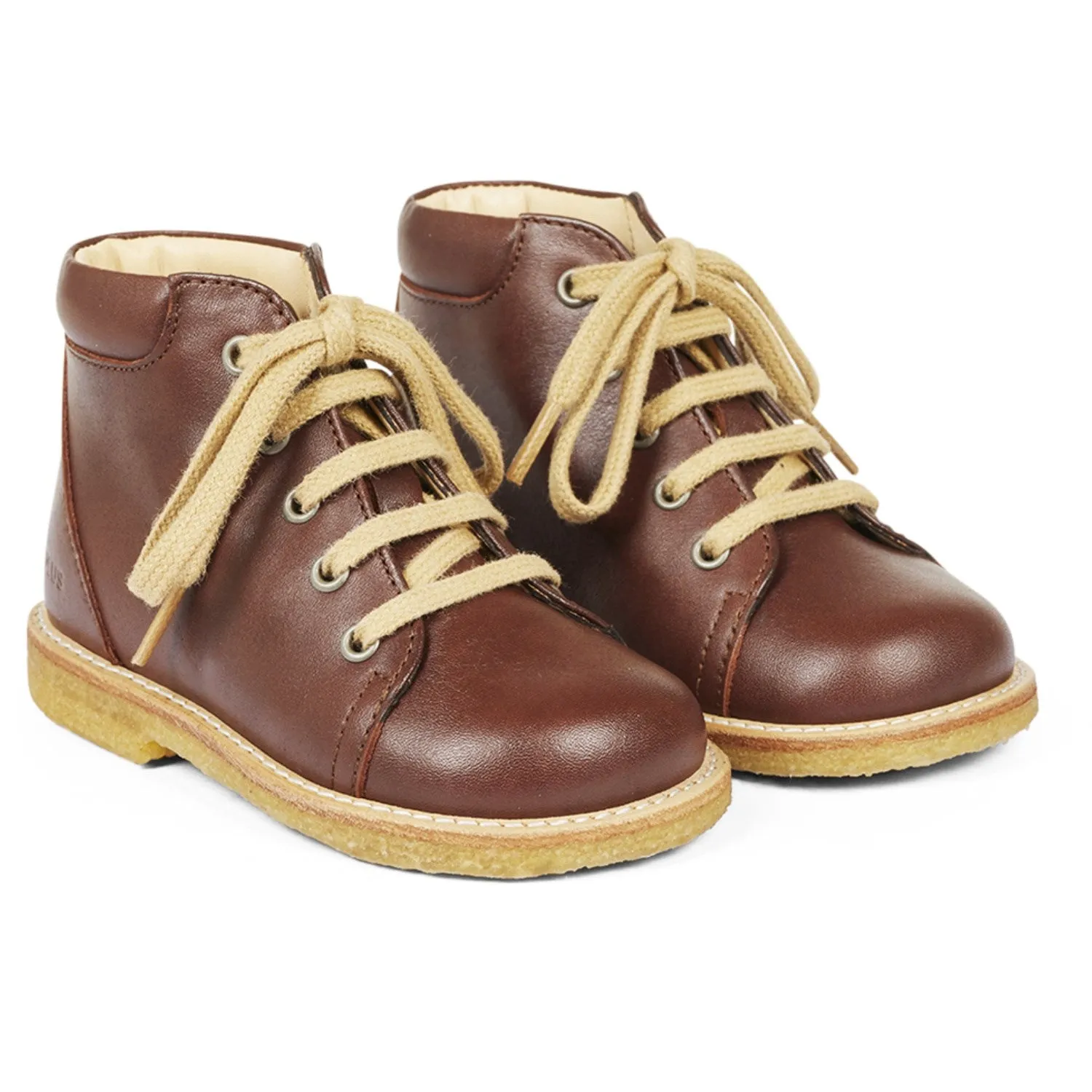 Angulus Angulus Brown Classic Lace-up Shoes