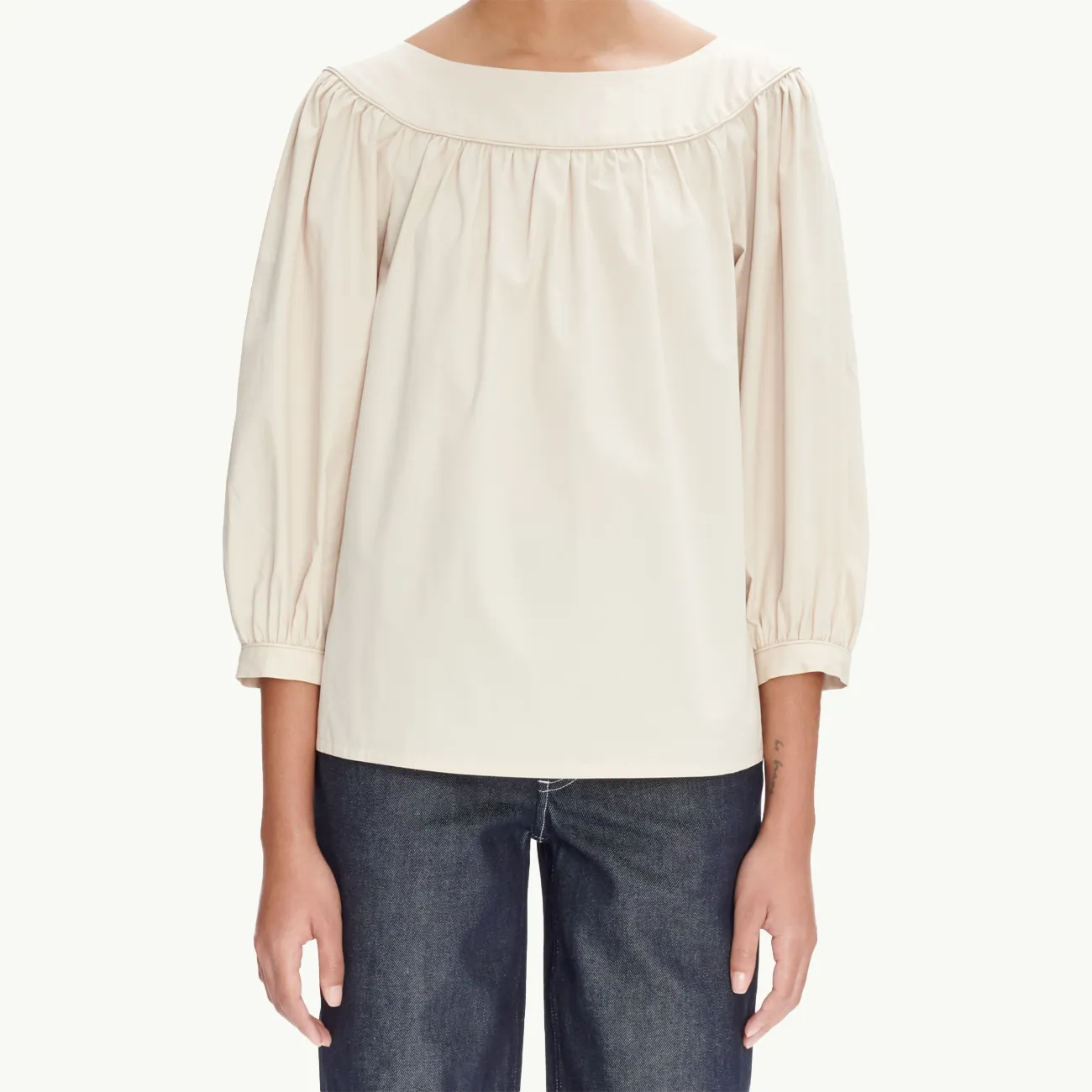 A.P.C. x Katie Holmes Louisa Blouse - Powdery Pink