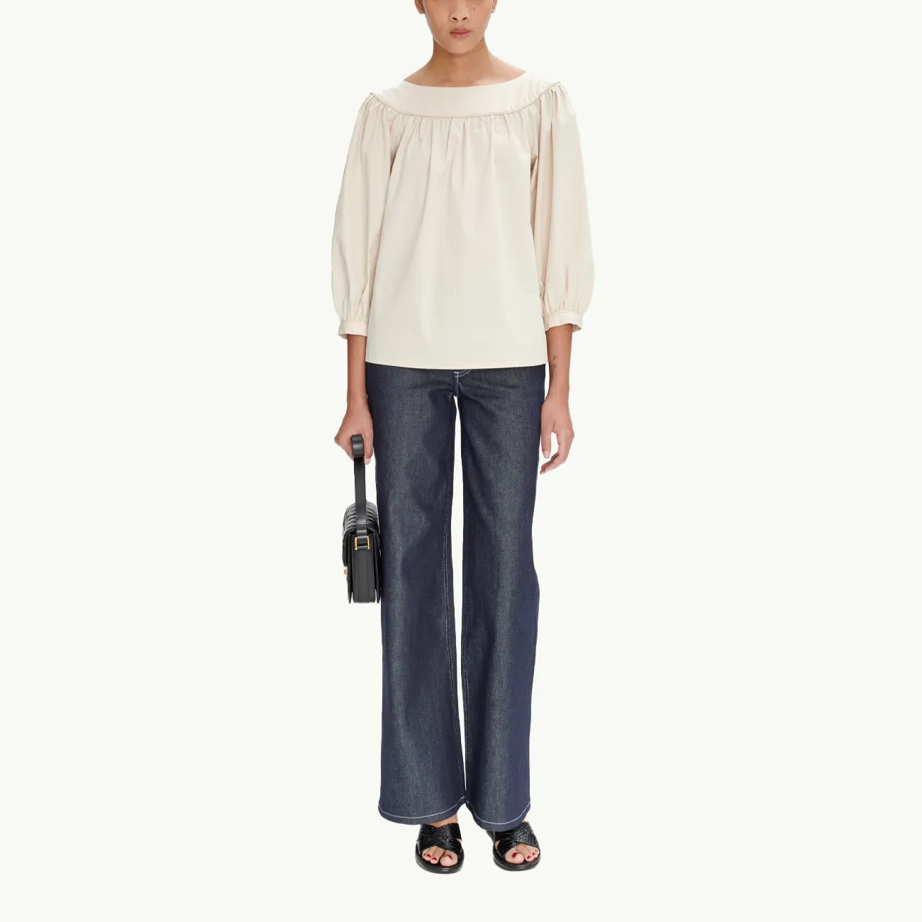 A.P.C. x Katie Holmes Louisa Blouse - Powdery Pink