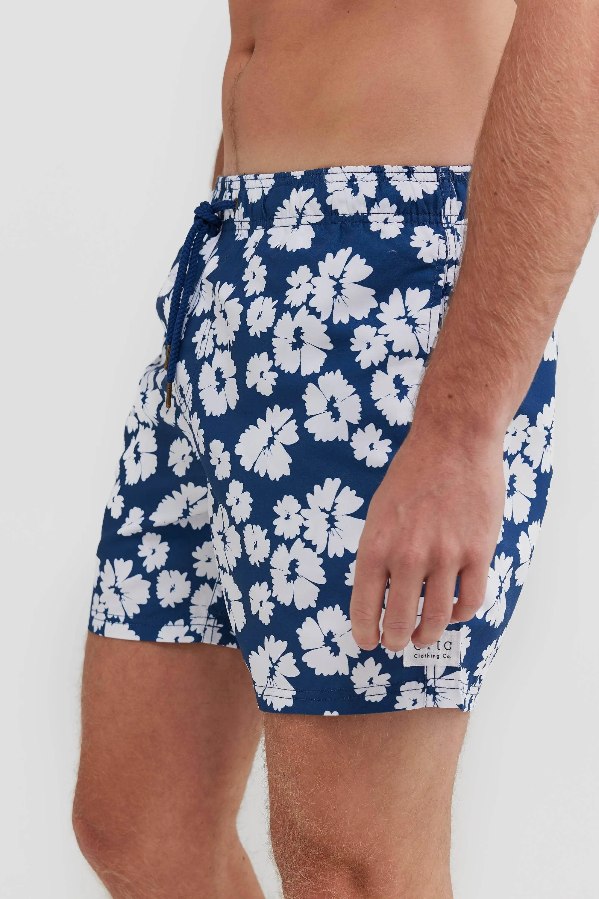 Apollo Navy Swim Shorts