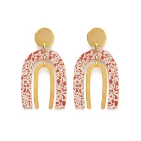 Arches Earrings - splatter