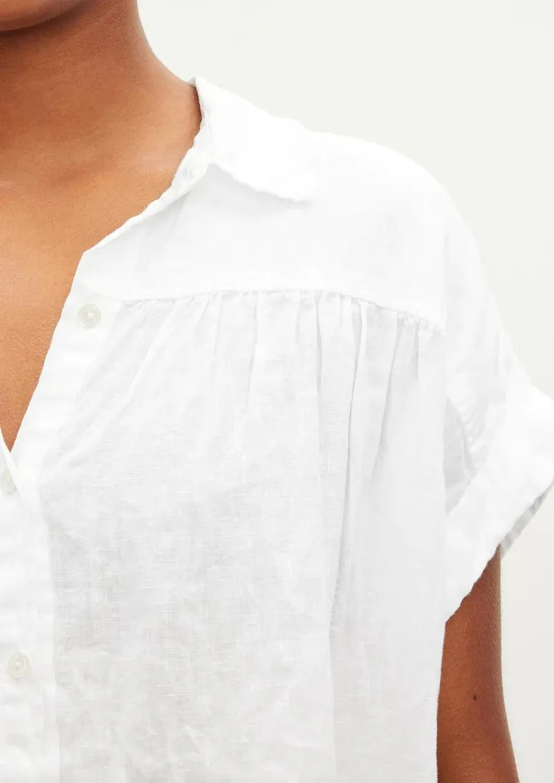 Aria Linen Top