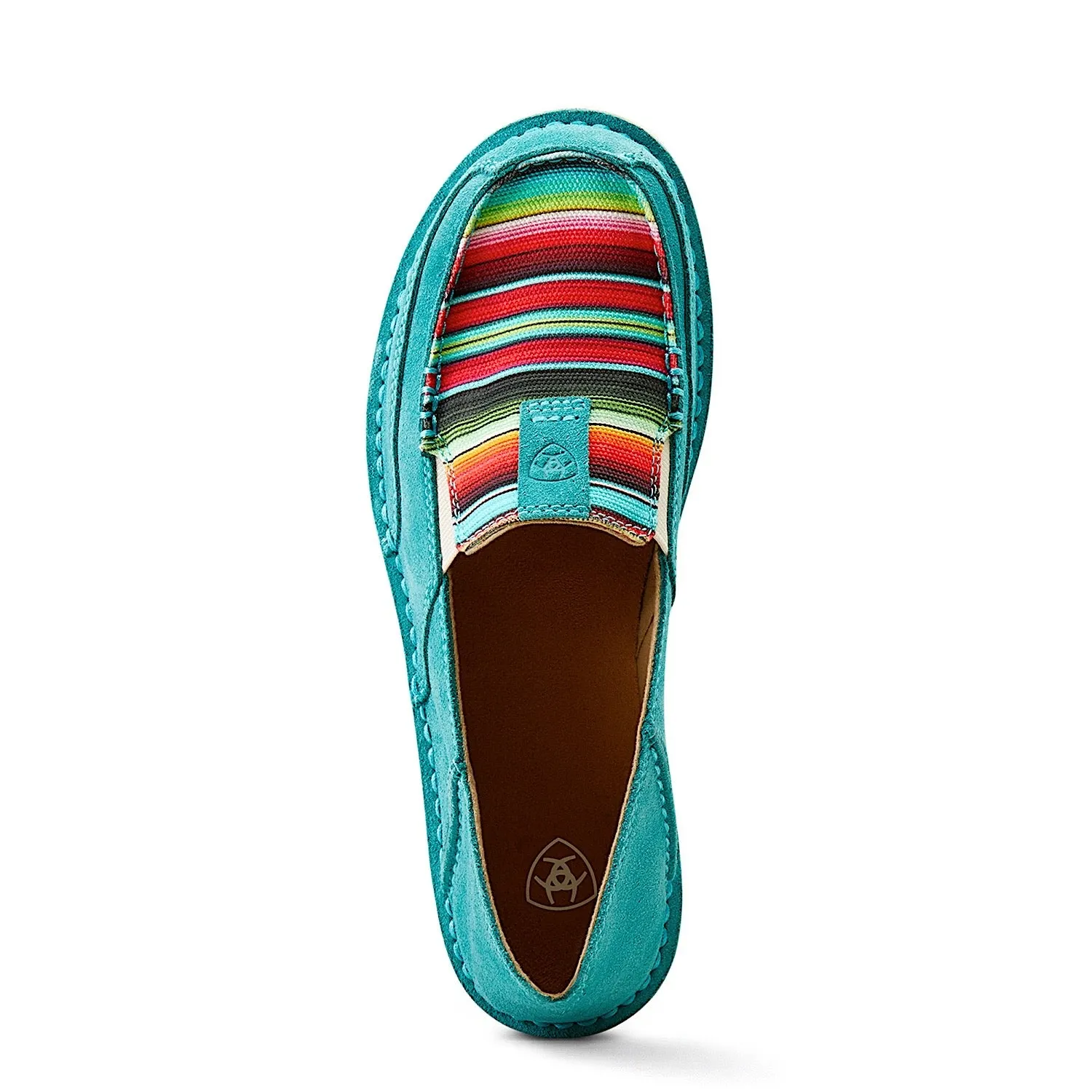 Ariat Women's Cruiser Teal Suede/Striking Serape