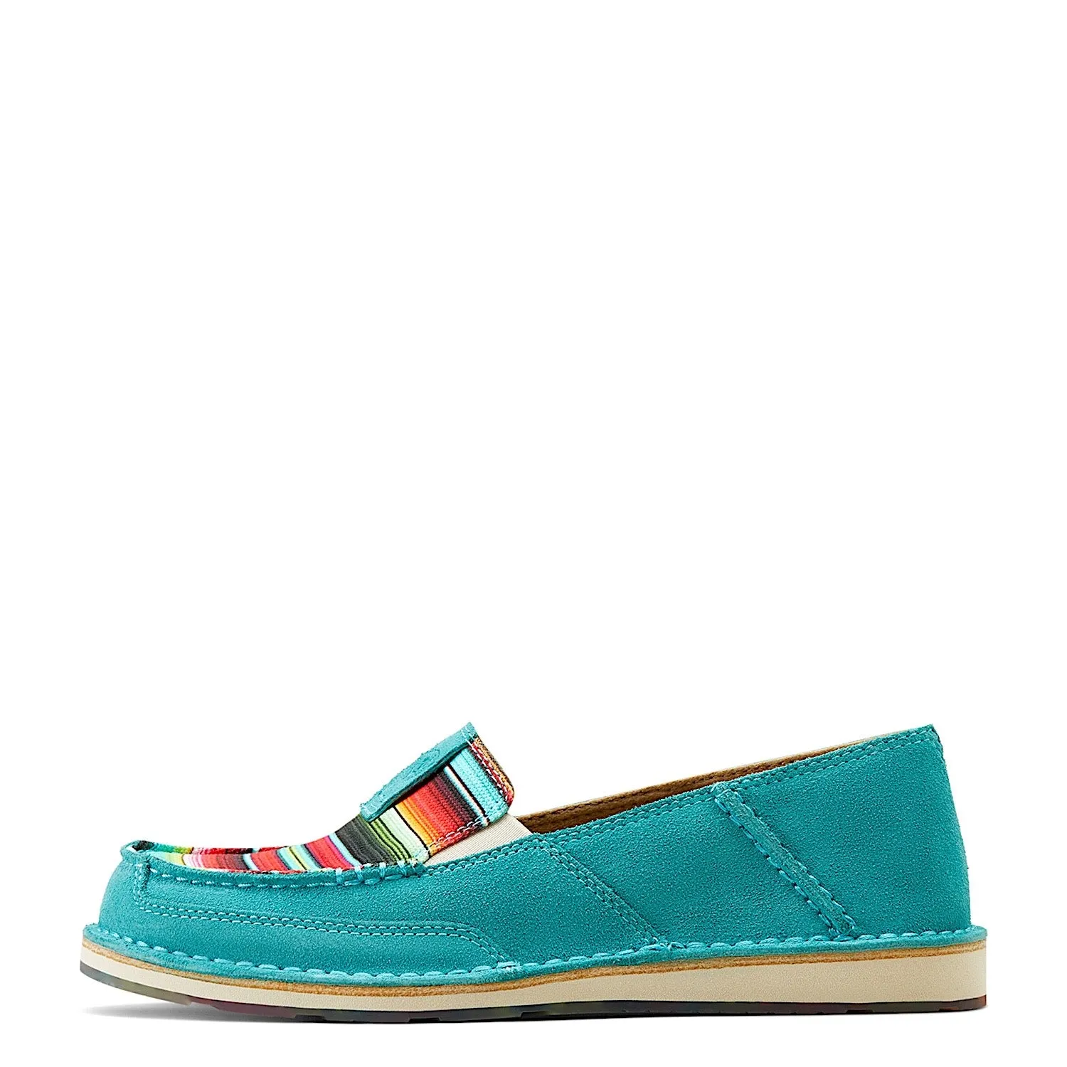 Ariat Women's Cruiser Teal Suede/Striking Serape