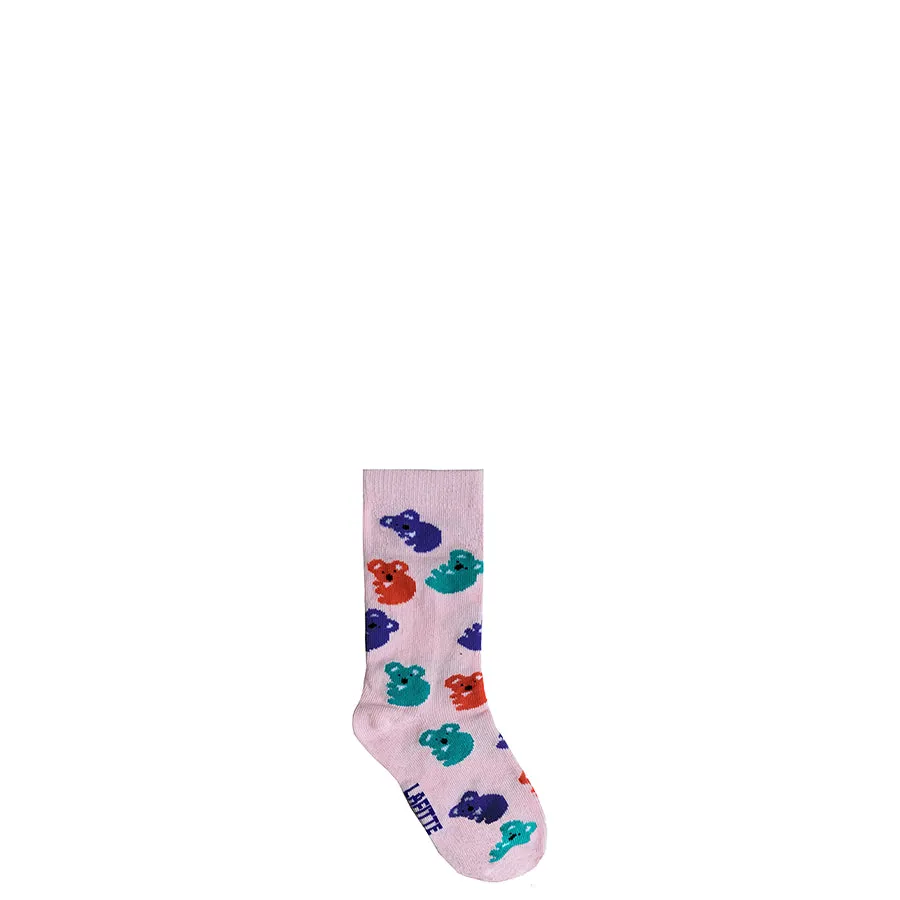 BABY KOALA SOCKS - PINK