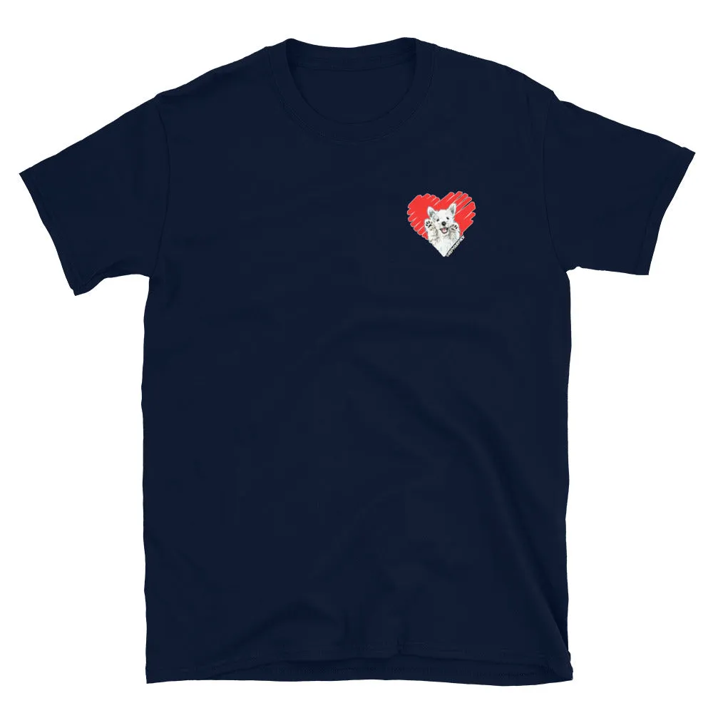 Baxter Westie Heart Design T-Shirt