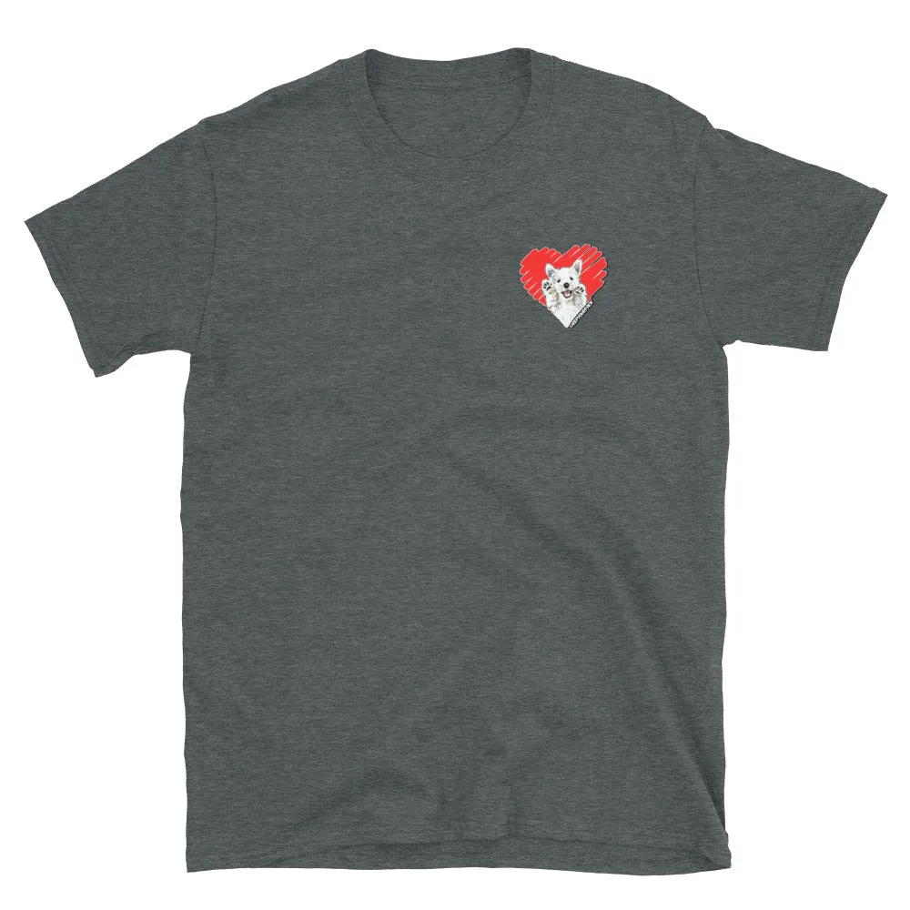 Baxter Westie Heart Design T-Shirt