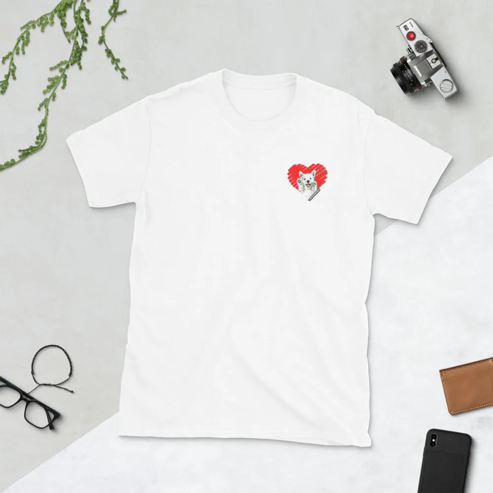 Baxter Westie Heart Design T-Shirt