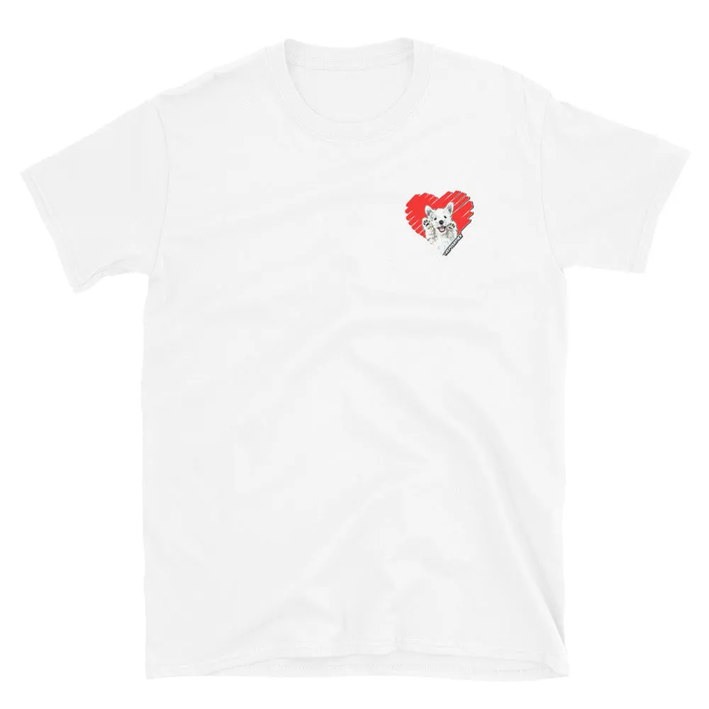 Baxter Westie Heart Design T-Shirt