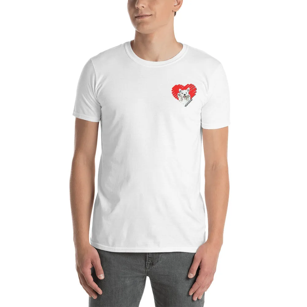 Baxter Westie Heart Design T-Shirt