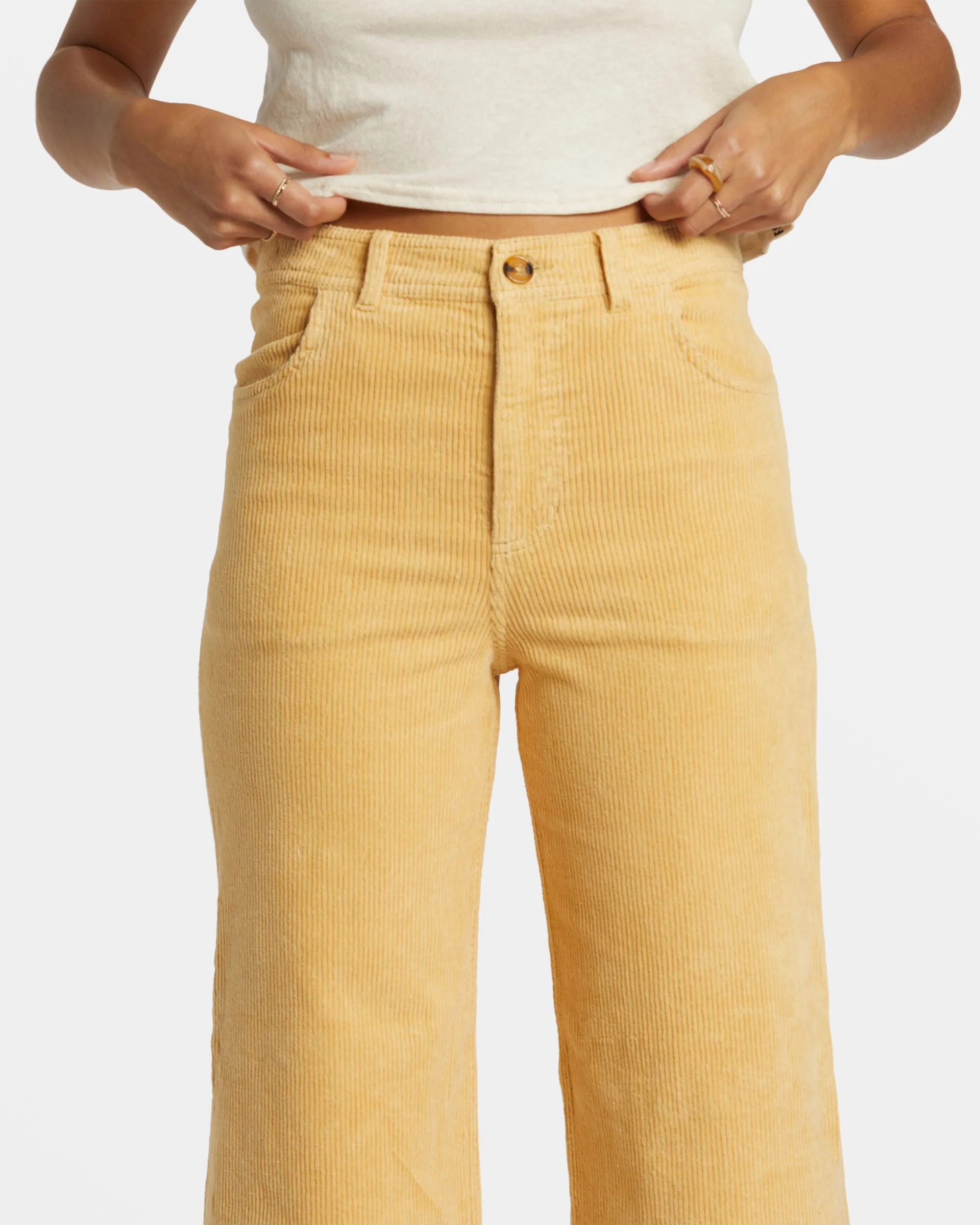 Be Free Corduroy Pants - Hemp 2