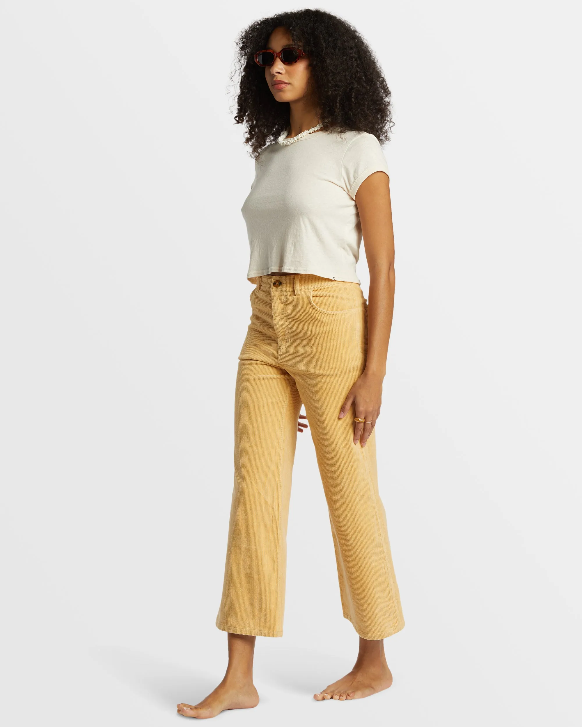 Be Free Corduroy Pants - Hemp 2