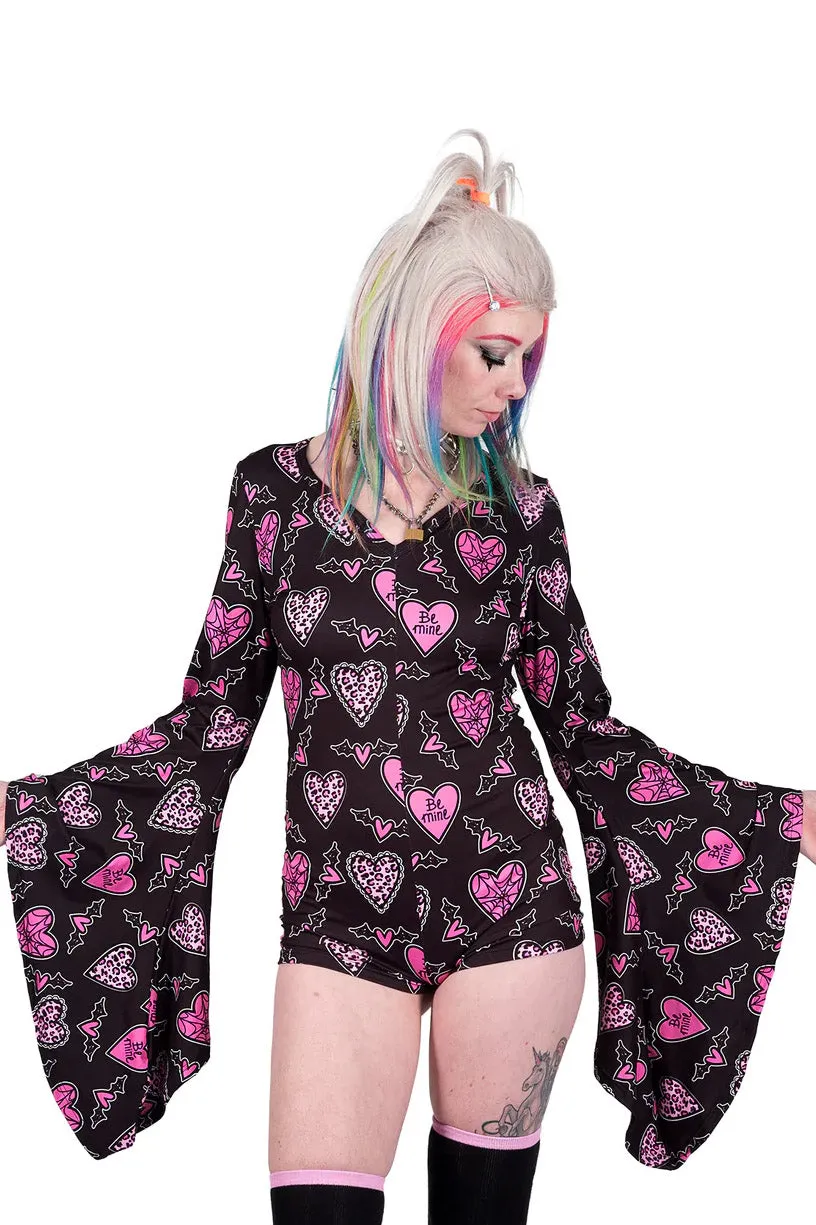 Be Mine Hellz Bells Pajama Romper