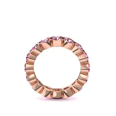 Beauty - Rosegold 585 - Turmalin pink