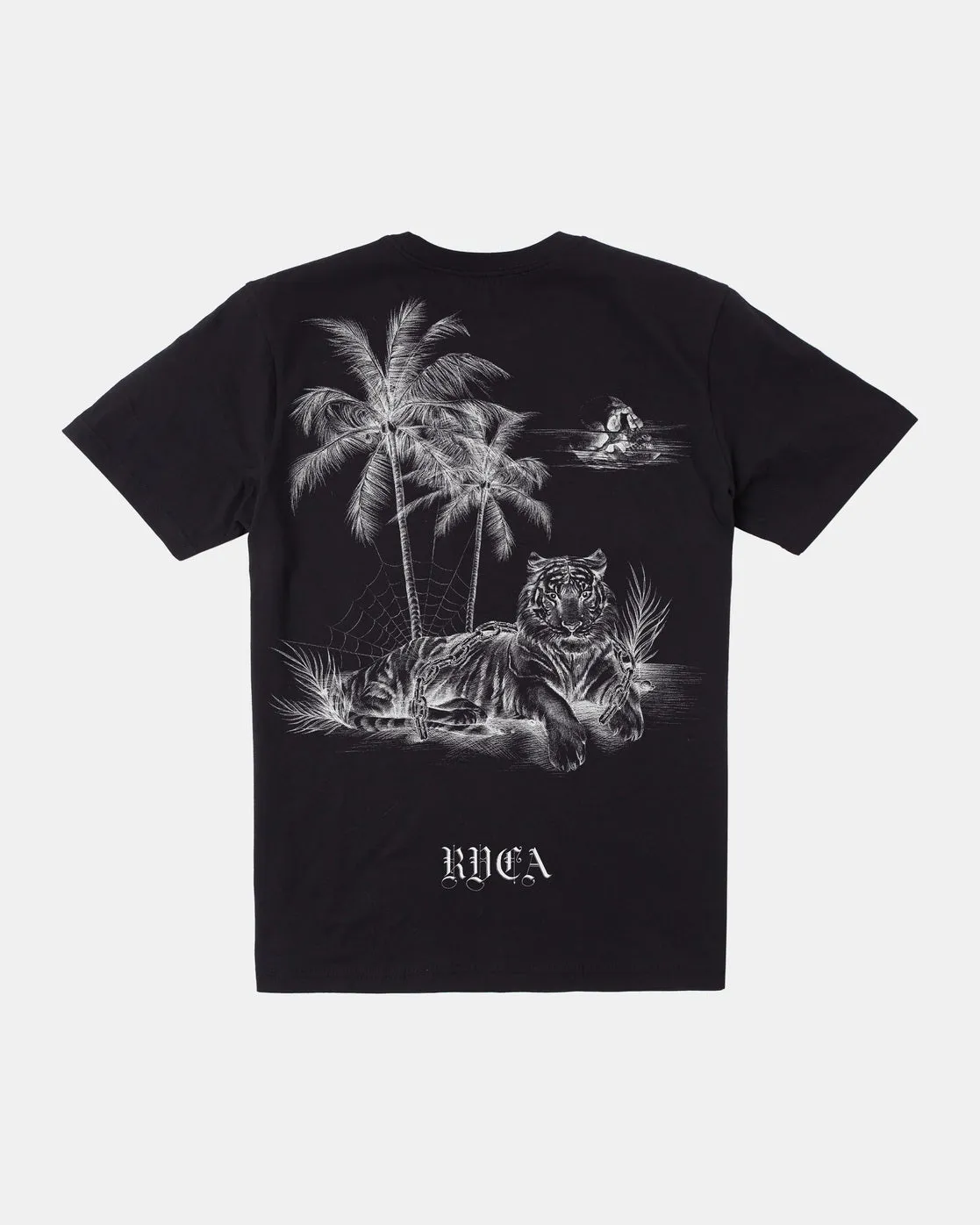 Benjamin Jeanjean Tiger Beach Tee - Black