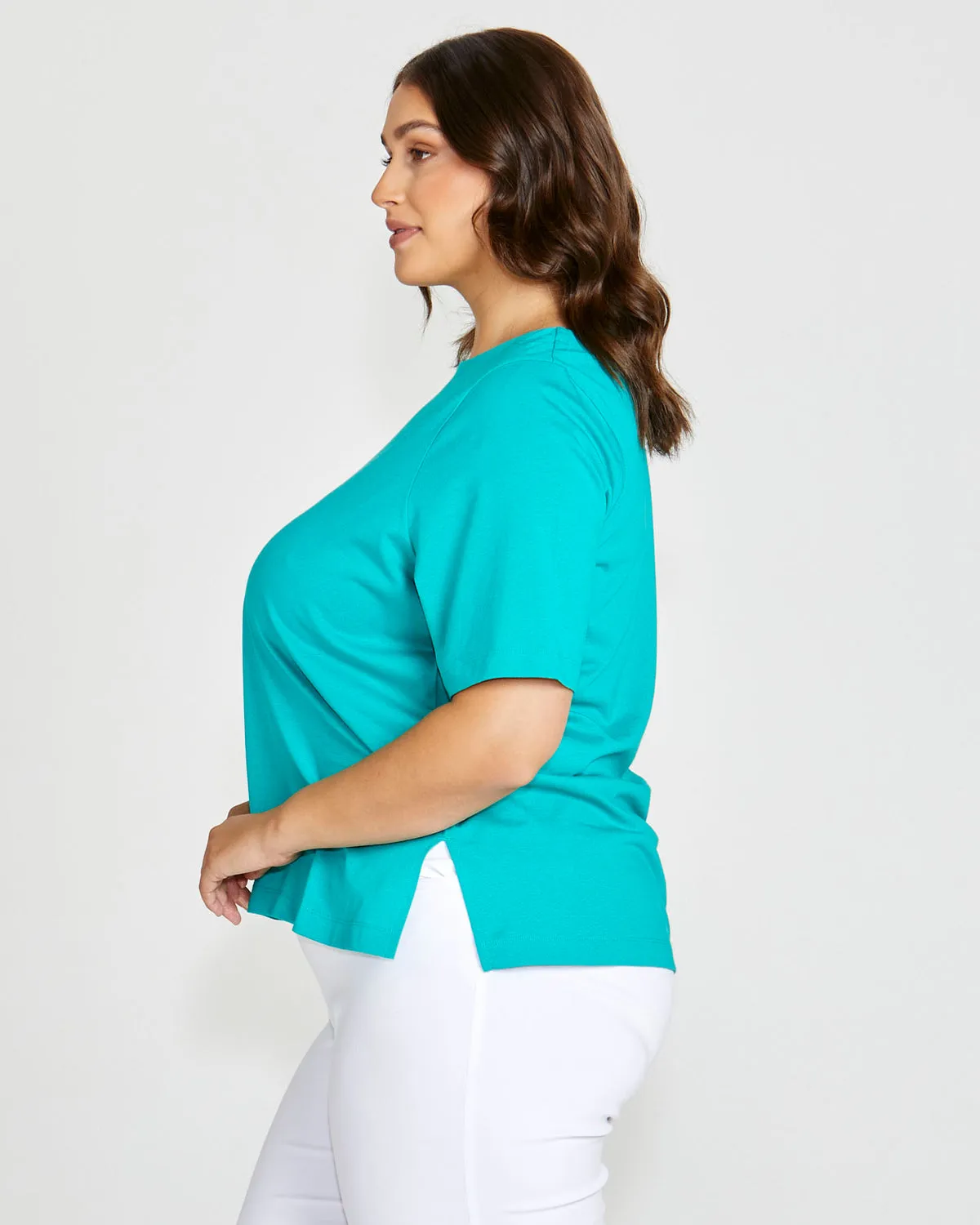 Betty Basics Luella Tee Teal