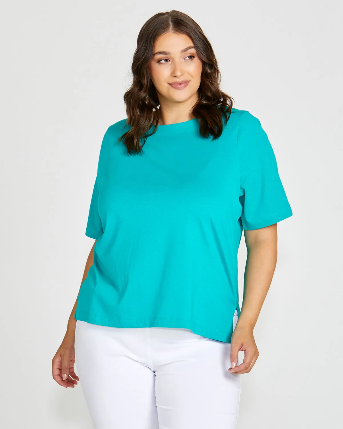 Betty Basics Luella Tee Teal