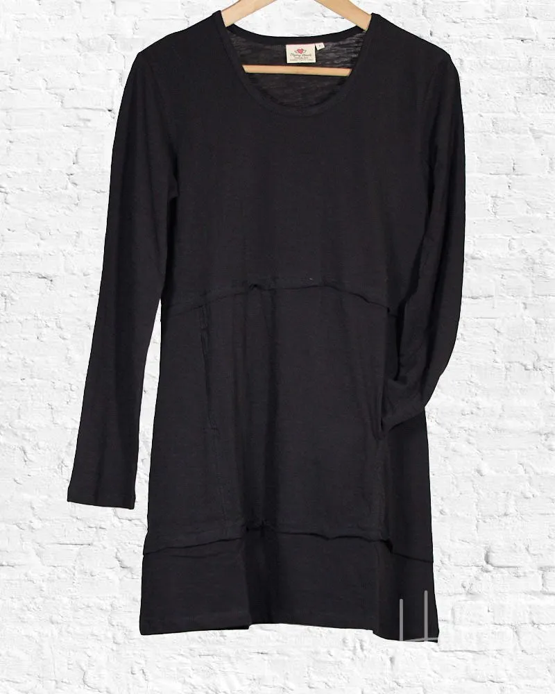 Black Organic Cotton Tessa Tunic