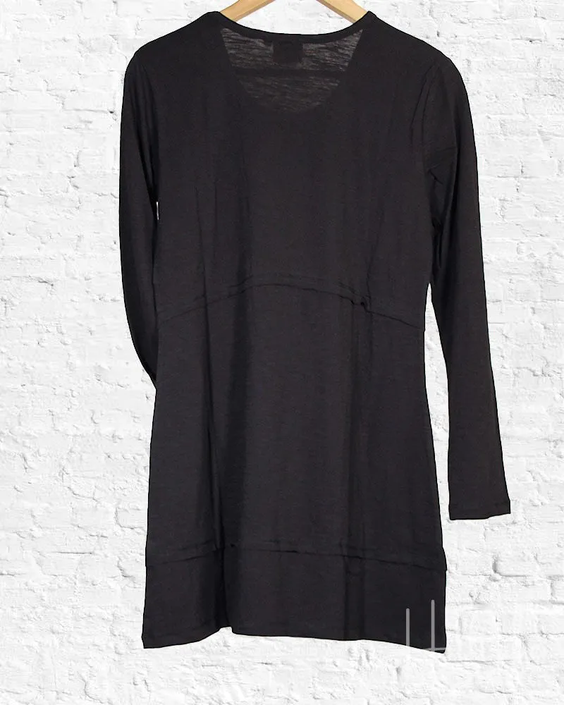 Black Organic Cotton Tessa Tunic