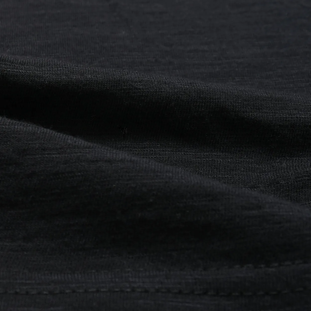 Black Slub S/S Pocket T-Shirt