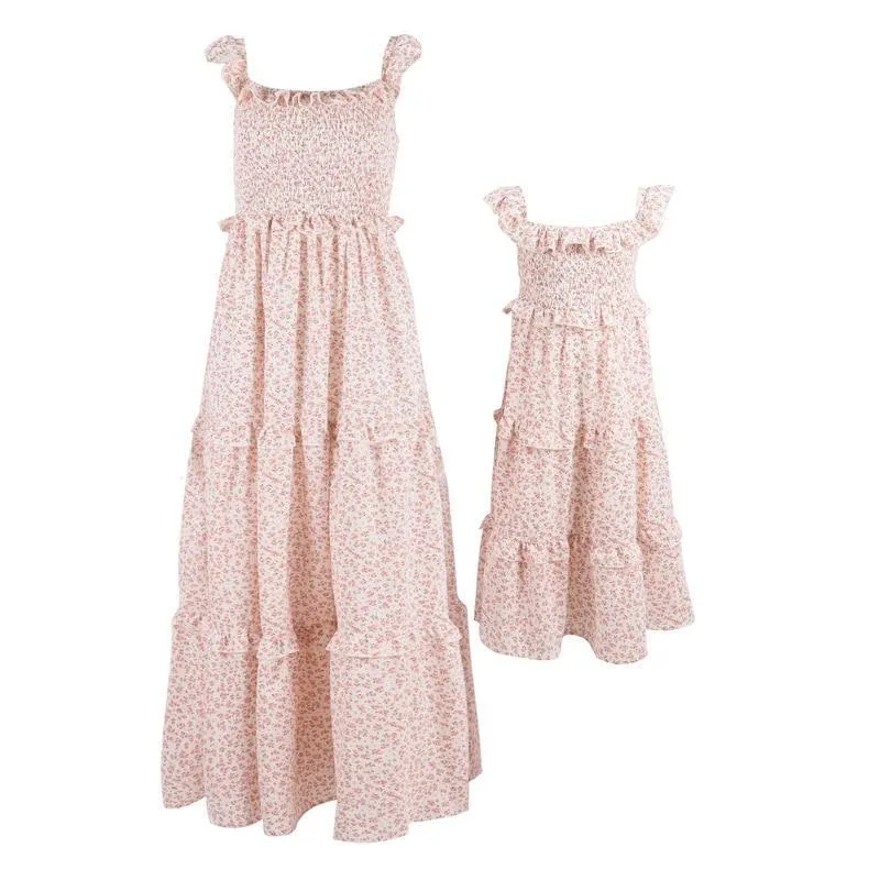 BOHO BLOOM MOMMY & ME FLORAL DRESS SET