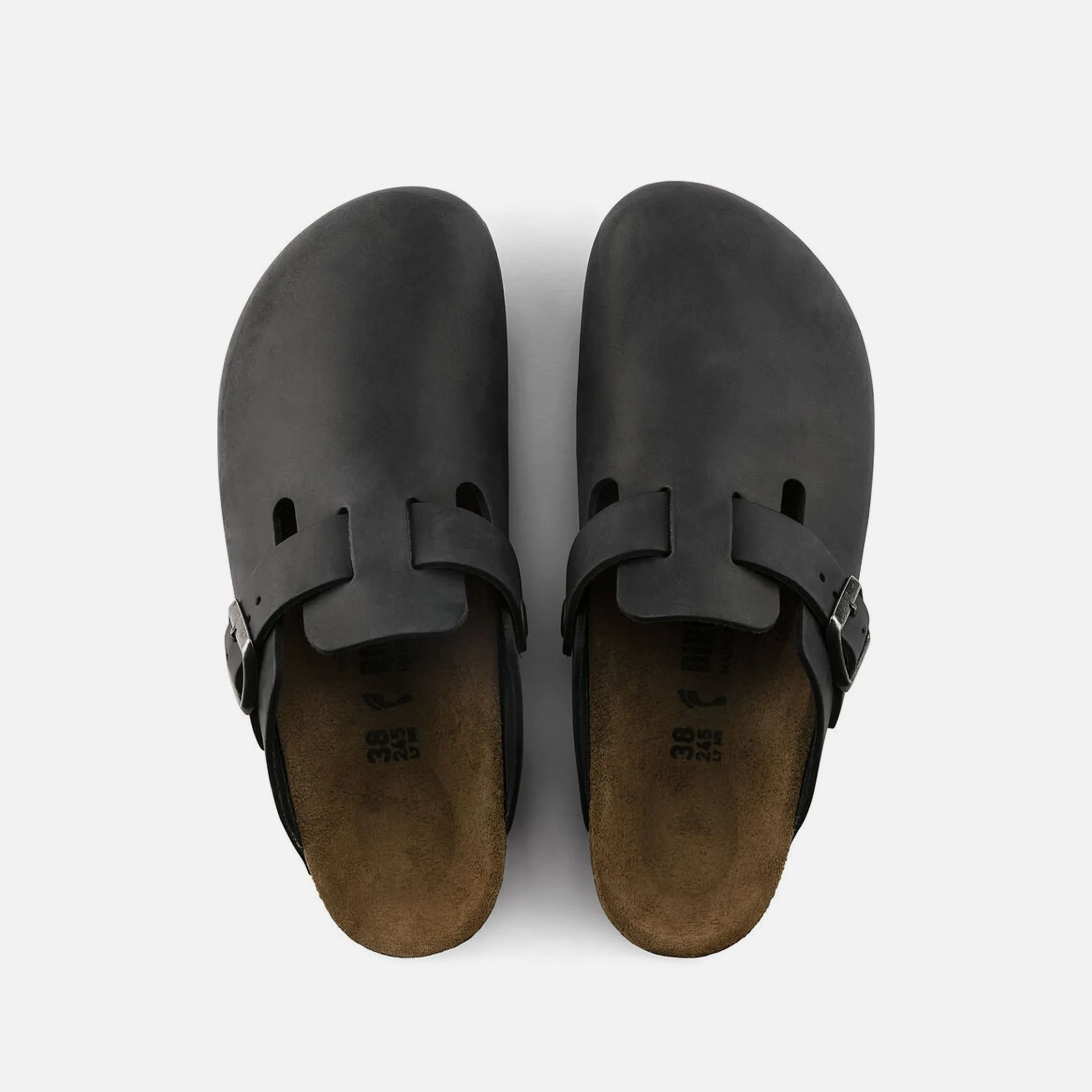 Boston Oiled Leather - Black